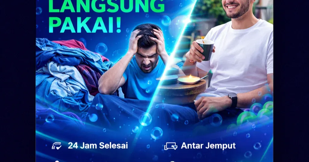 D-Widi Laundry: Solusi Cuci Kilat untuk Warga Cilacap yang Sibuk